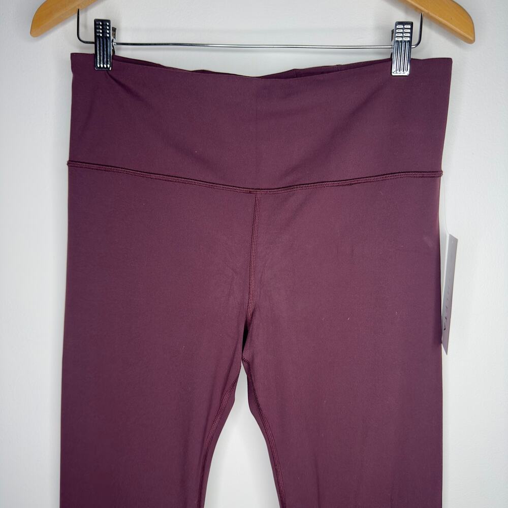 Athleta Elation Straight Leg Pant Plum Purple Yoga Pants Size Large NWT - Picture 14 of 16